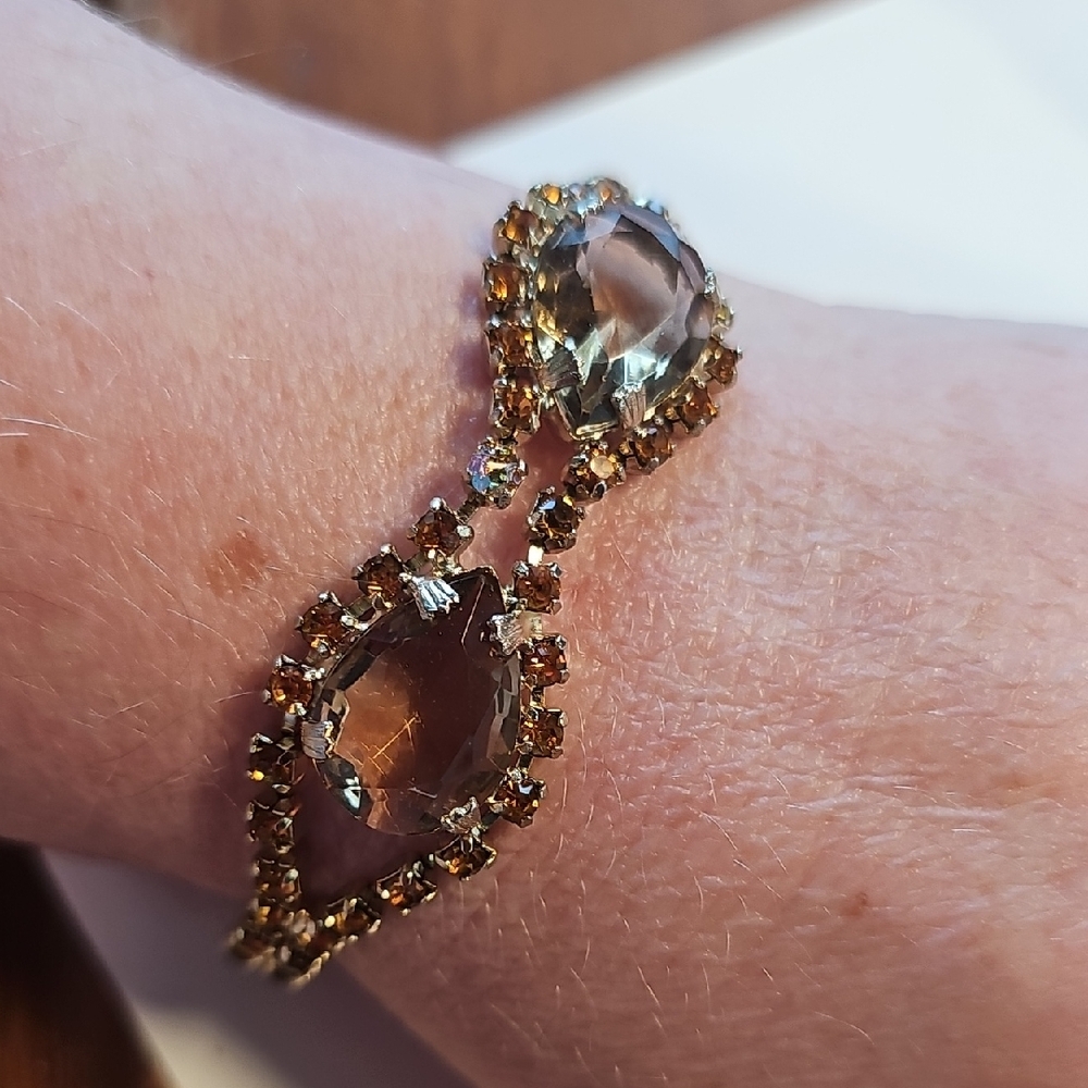 Vintage Rhinestone Bracelet